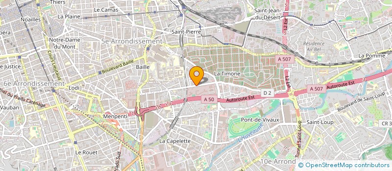 localisation de l'entreprise MONSIEUR LORIS HENRIOT  MARSEILLE