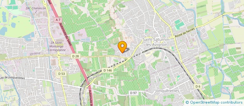 localisation de l'entreprise MONSIEUR LORIS IHAMOUINE  SAINT-SATURNIN-LES-AVIGNON