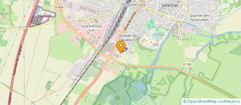 localisation de l'entreprise MONSIEUR LORIS KARY-POTES à SELESTAT