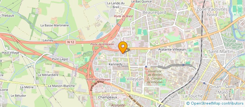 localisation de l'entreprise MONSIEUR LORIS LHYVER  RENNES