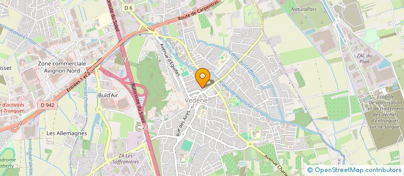 localisation de l'entreprise MONSIEUR LORIS LOIODICE  VEDENE