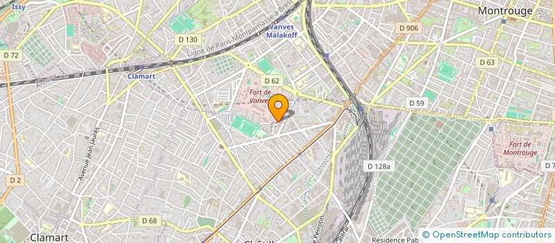 localisation de l'entreprise MONSIEUR LORIS MECHIN  MALAKOFF