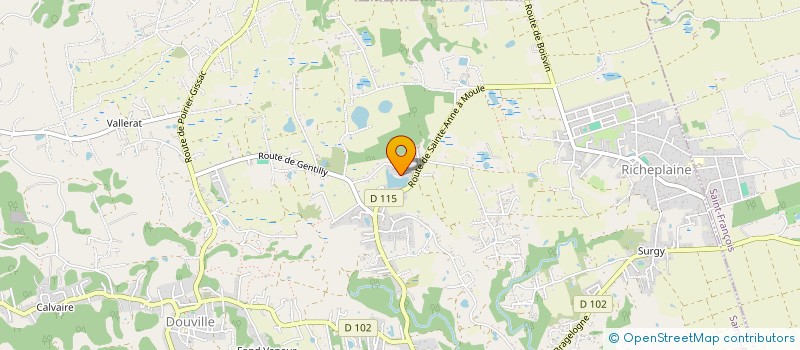 localisation de l'entreprise MONSIEUR LORIS MILESI  SAINTE-ANNE