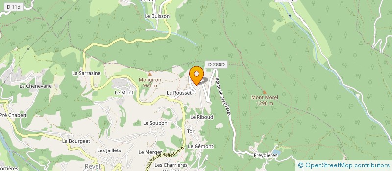 localisation de l'entreprise MONSIEUR LORIS MIRAN à REVEL