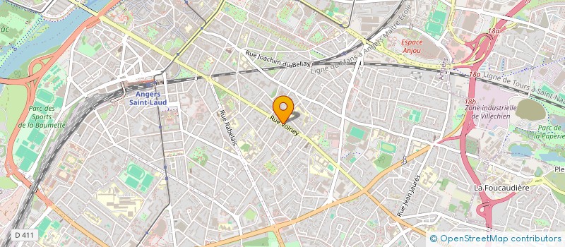 localisation de l'entreprise MONSIEUR LORIS MOTHU à ANGERS