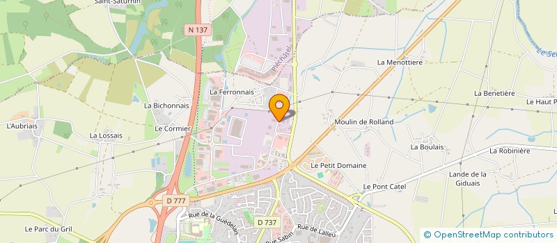 localisation de l'entreprise MONSIEUR LORIS MURCIA  GUIPRY-MESSAC