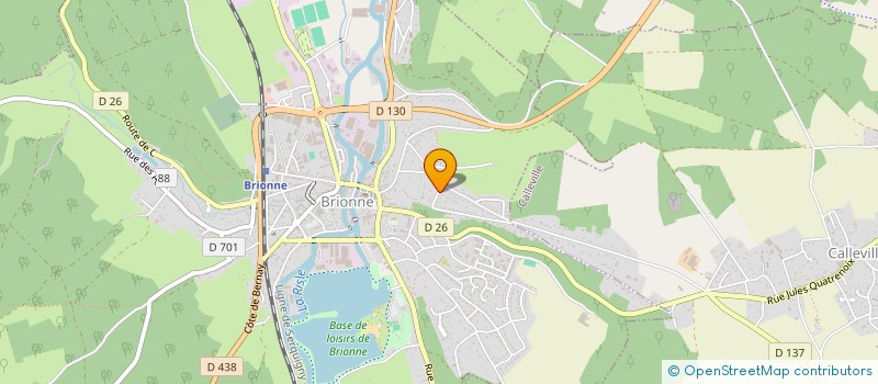 localisation de l'entreprise MONSIEUR LORIS ONFROY  BRIONNE