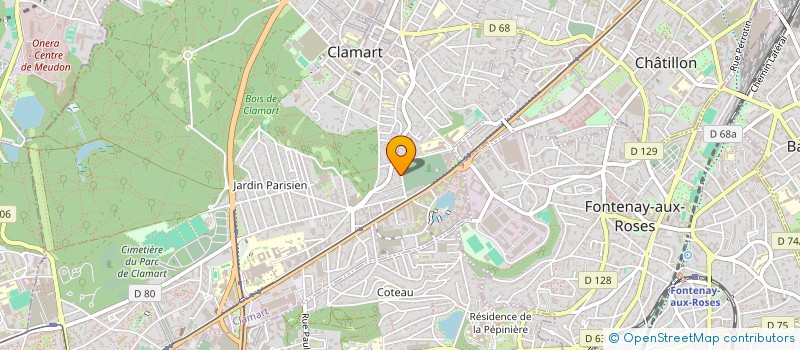 localisation de l'entreprise MONSIEUR LORIS PAPAZIAN à CLAMART