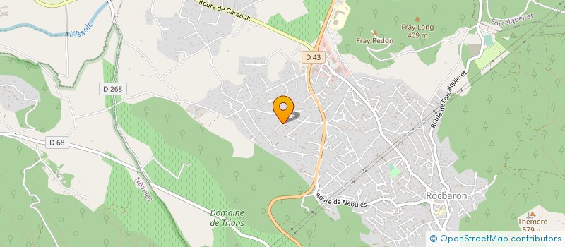 localisation de l'entreprise MONSIEUR LORIS PASCAL NERAC à MEOUNES-LES-MONTRIEUX