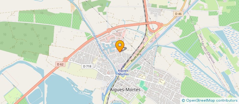 localisation de l'entreprise MONSIEUR LORIS PELTIER  AIGUES-MORTES