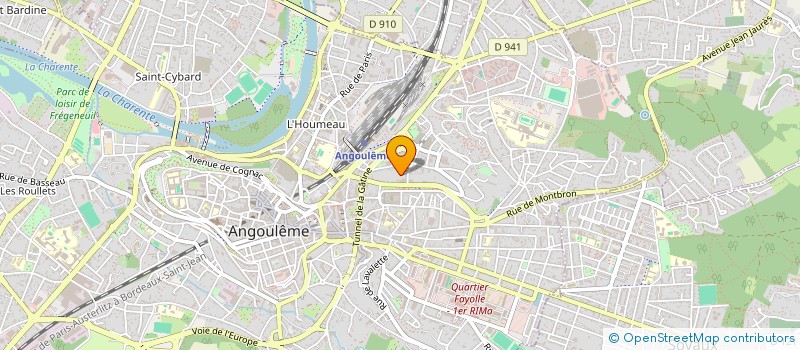 localisation de l'entreprise MONSIEUR LORIS PERNAUT à ANGOULEME