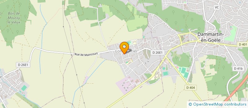 localisation de l'entreprise MONSIEUR LORIS QUESADO  LONGPERRIER