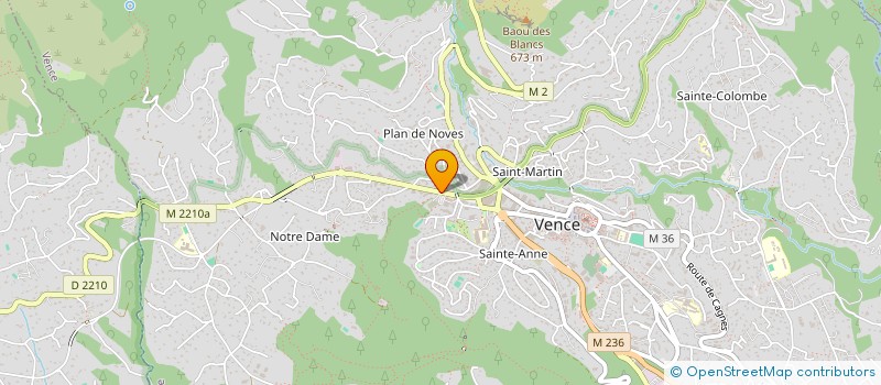 localisation de l'entreprise MONSIEUR LORIS RABET  VENCE