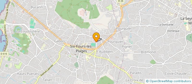 localisation de l'entreprise MONSIEUR LORIS RICHARD à SIX-FOURS-LES-PLAGES