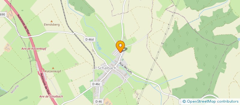 localisation de l'entreprise MONSIEUR LORIS SCHMITT  SCHALBACH