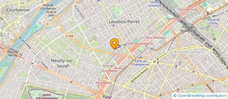 localisation de l'entreprise MONSIEUR LORIS SOLDO  L'ILE-SAINT-DENIS