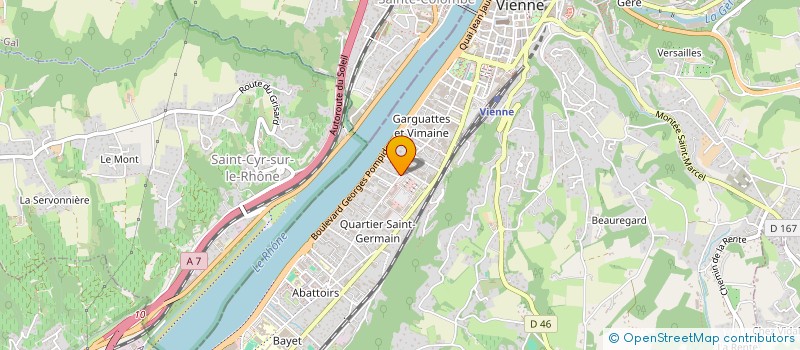 localisation de l'entreprise MONSIEUR LORIS TAMMI  VIENNE