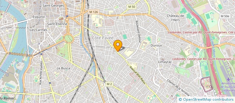 localisation de l'entreprise MONSIEUR LORIS TELLEZ  TOULOUSE