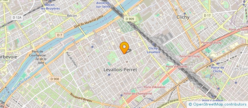 localisation de l'entreprise MONSIEUR LORIS TERNYNCK à LEVALLOIS-PERRET