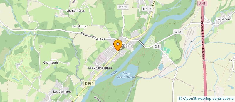 localisation de l'entreprise MONSIEUR LORIS THOUNY à PRIAY