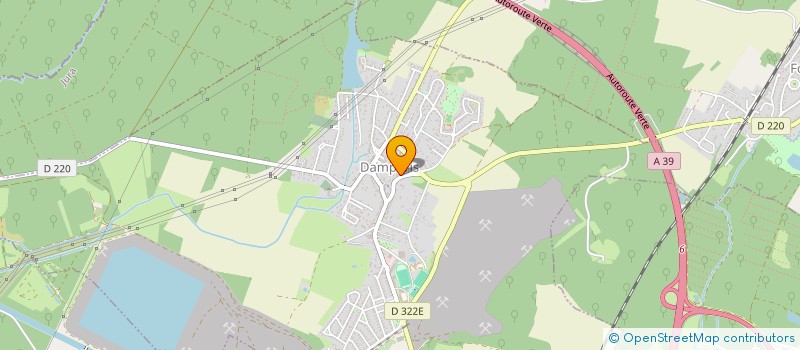 localisation de l'entreprise MONSIEUR LORIS TRULLARD  DAMPARIS