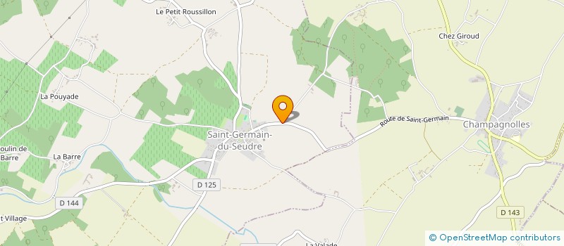 localisation de l'entreprise MONSIEUR LORIS VERRET  SAINT-GERMAIN-DU-SEUDRE