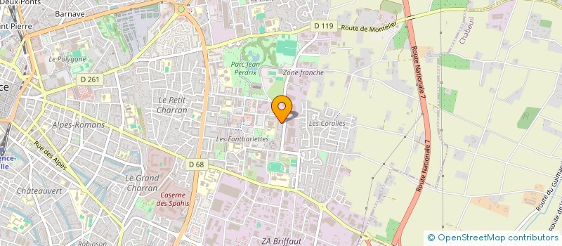 localisation de l'entreprise MONSIEUR LORIS ZELIKRA  VALENCE