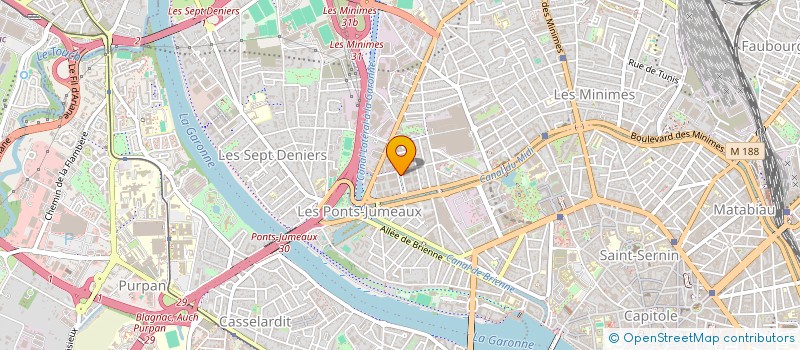 localisation de l'entreprise MONSIEUR LORRIS GOUTORBE à TOULOUSE