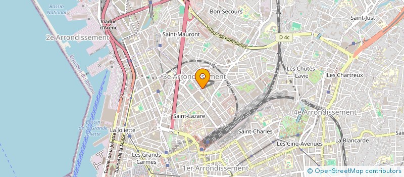 localisation de l'entreprise MONSIEUR LORRIS NOUGUIER à MARSEILLE