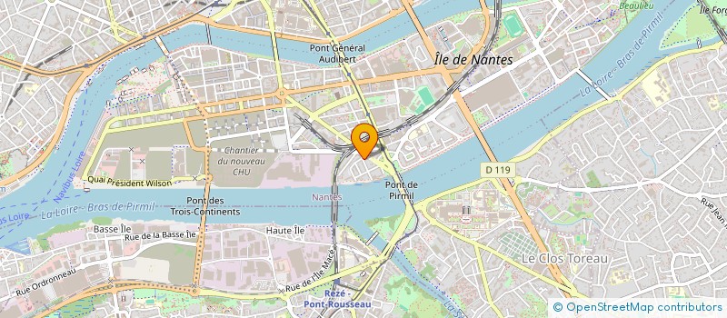 localisation de l'entreprise MONSIEUR LORRY CHAZE à NANTES