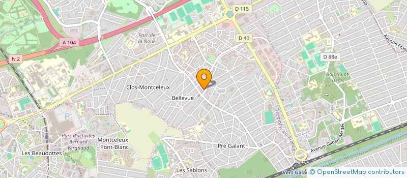 localisation de l'entreprise MONSIEUR LORRY DESPLAN  VILLEPINTE