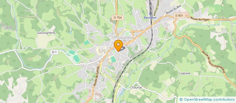 localisation de l'entreprise MONSIEUR LORY D'ASNIERES DE VEIGY à GOURDON