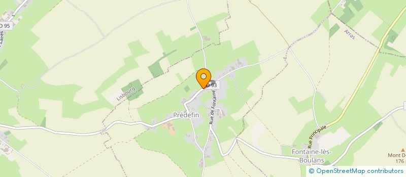 localisation de l'entreprise MONSIEUR LORY DUBOIS  PREDEFIN