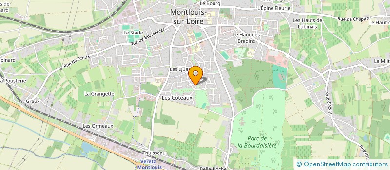 localisation de l'entreprise MONSIEUR LORY HUZ  MONTLOUIS-SUR-LOIRE