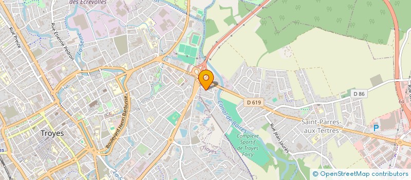 localisation de l'entreprise MONSIEUR LORY RHIN  SAINT-PARRES-AUX-TERTRES