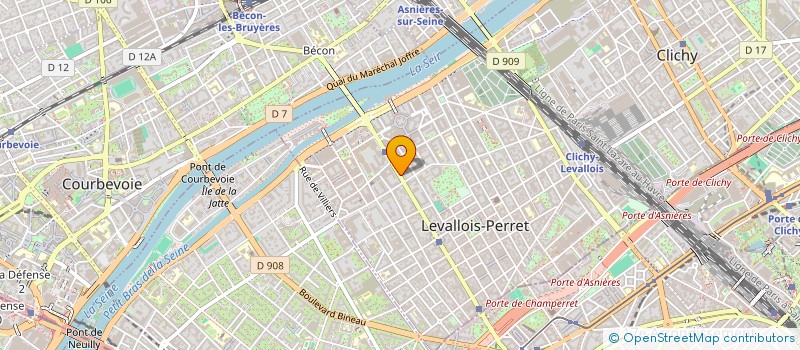localisation de l'entreprise MONSIEUR LOSEKE ONEKANDA à LEVALLOIS-PERRET