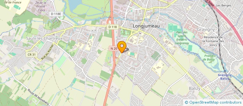 localisation de l'entreprise MONSIEUR LOSSENI BAMBA à LONGJUMEAU