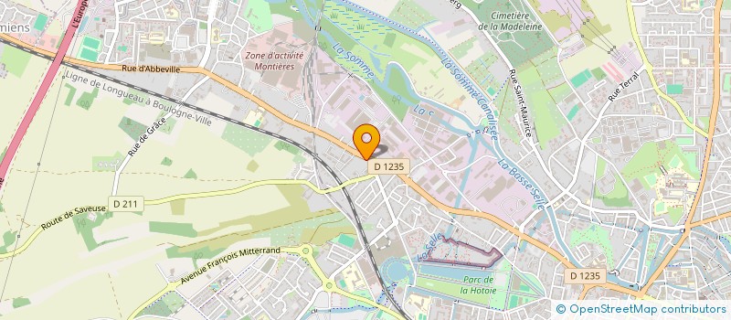 localisation de l'entreprise MONSIEUR LOSSENI TOURE  AMIENS