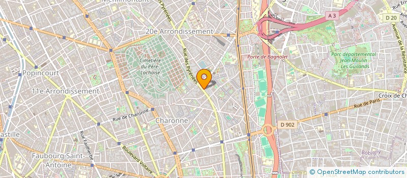 localisation de l'entreprise MONSIEUR LOSSENY BAMBA  PARIS