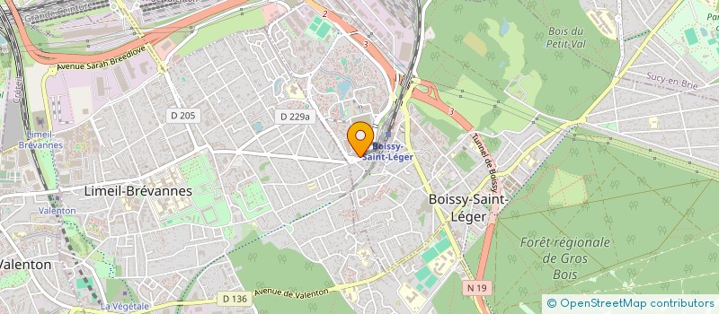 localisation de l'entreprise MONSIEUR LOSSIANI DIOMANDE à BOISSY-SAINT-LEGER