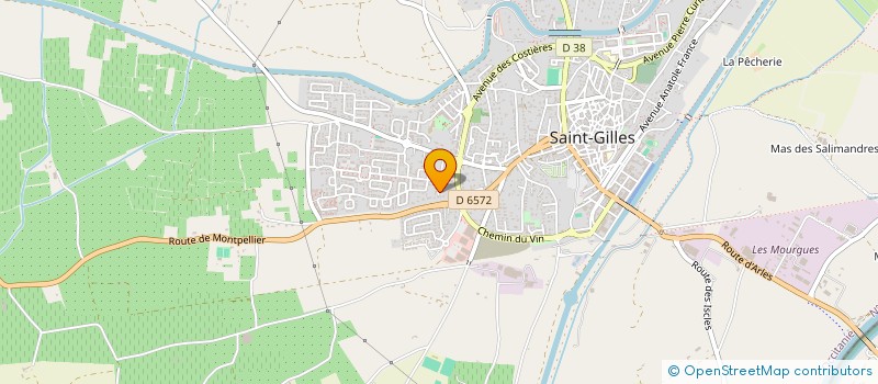 localisation de l'entreprise MONSIEUR LOTFI ABDELMOULA  SAINT-GILLES