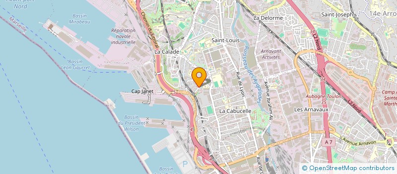 localisation de l'entreprise MONSIEUR LOTFI ABKAL à MARSEILLE