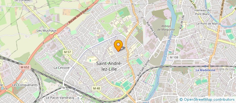 localisation de l'entreprise MONSIEUR LOTFI ALOUI à SAINT-ANDRE