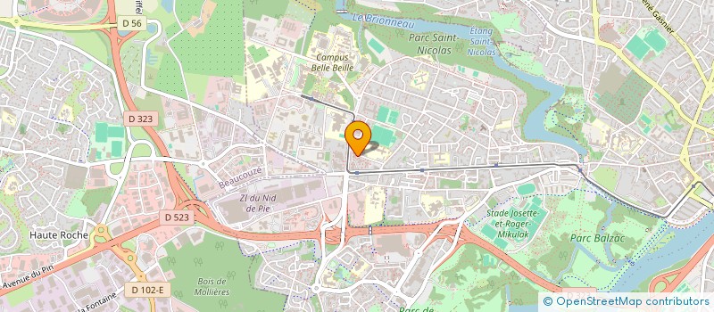 localisation de l'entreprise MONSIEUR LOTFI AMDAOUD  ANGERS