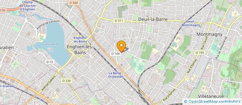 localisation de l'entreprise MONSIEUR LOTFI AMMAR à DEUIL-LA-BARRE