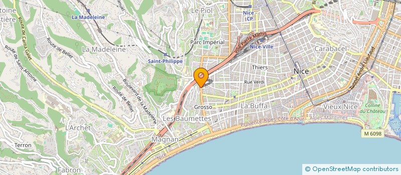 localisation de l'entreprise MONSIEUR LOTFI ANTRI BOUZAR  NICE