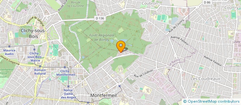 localisation de l'entreprise MONSIEUR LOTFI AREG  MONTFERMEIL