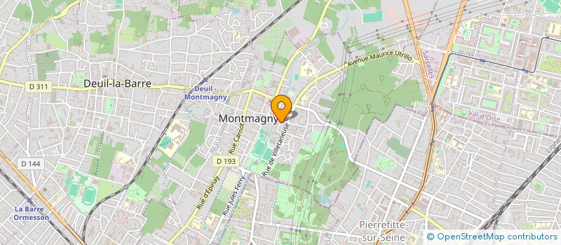 localisation de l'entreprise MONSIEUR LOTFI BACHA  MONTMAGNY