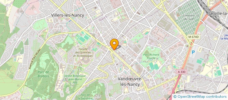 localisation de l'entreprise MONSIEUR LOTFI BAGHLI à VANDŒUVRE-LES-NANCY