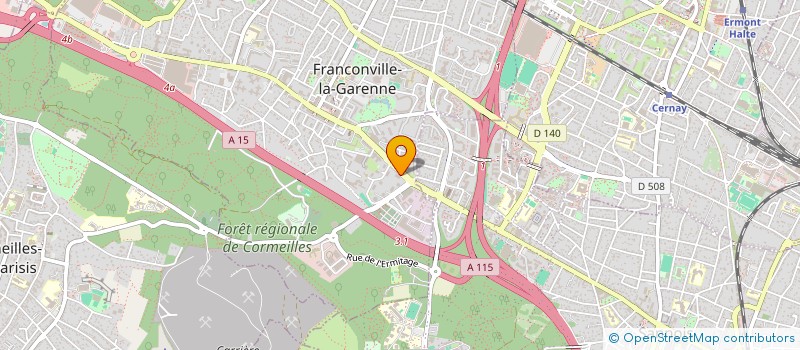 localisation de l'entreprise MONSIEUR LOTFI BEL JATTOU  FRANCONVILLE